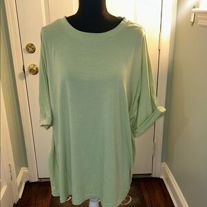 Lime Green Women's Top